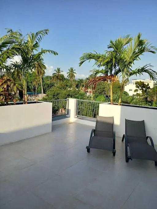 公寓 En Plaza Center Penthouse Con 3 Terrazas En El Centro De Las Terrenas La Playa Esta A 5 Min A Pied 多米尼加共和国